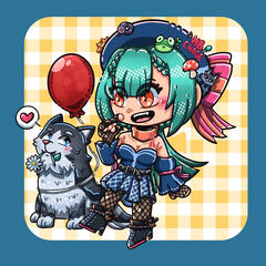 Chase &amp; Shade of Grey Chibi