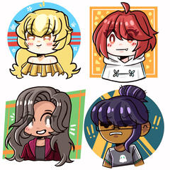 Chibi Icons B